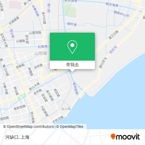 河缺口地图