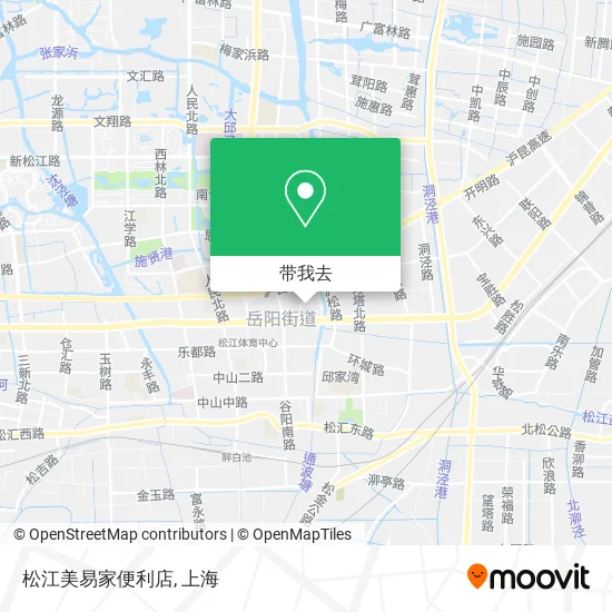 松江美易家便利店地图