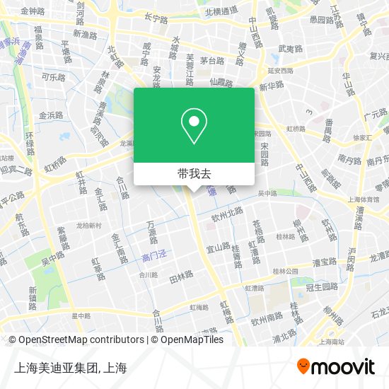 上海美迪亚集团地图