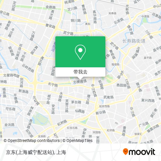 京东(上海威宁配送站)地图