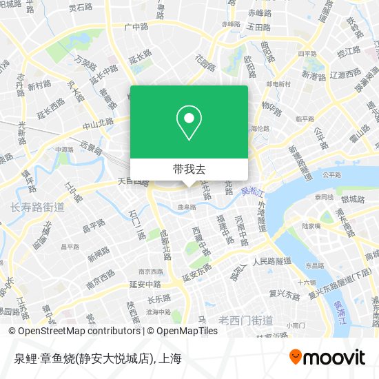 泉鲤·章鱼烧(静安大悦城店)地图