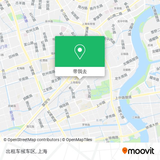 出租车候车区地图