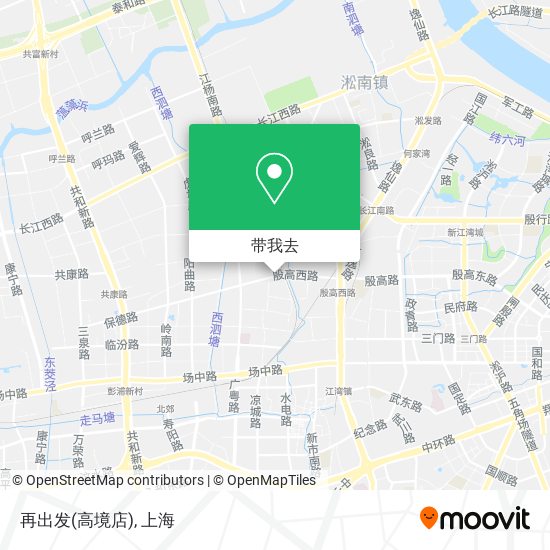 再出发(高境店)地图