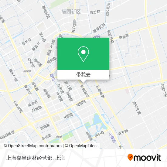 上海嘉阜建材经营部地图