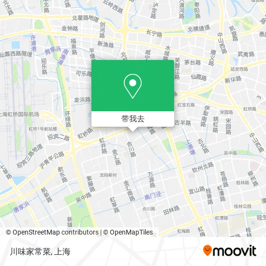 川味家常菜地图