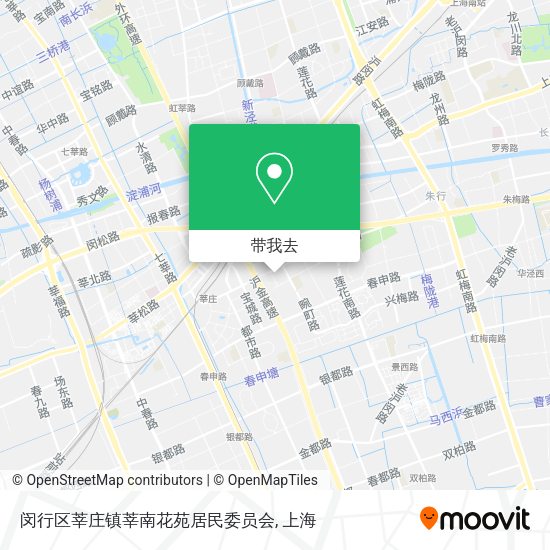 闵行区莘庄镇莘南花苑居民委员会地图