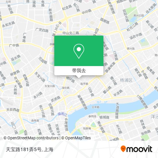 天宝路181弄5号地图