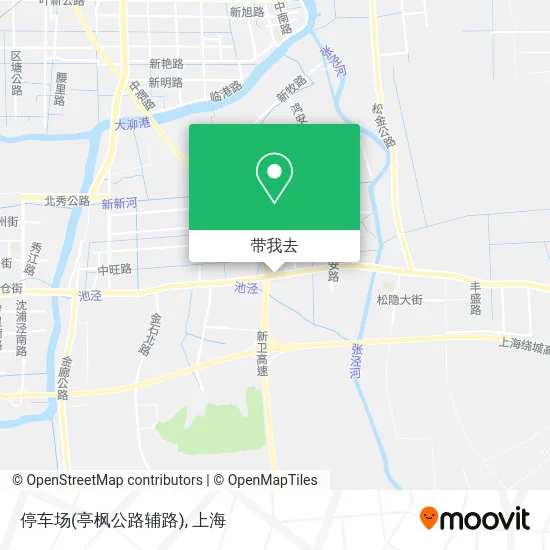 停车场(亭枫公路辅路)地图