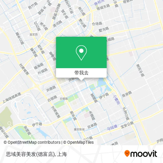 思域美容美发(德富店)地图