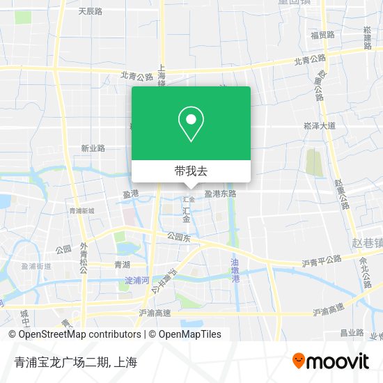 青浦宝龙广场二期地图