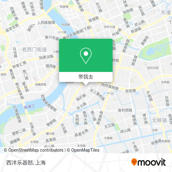 西洋乐器部地图