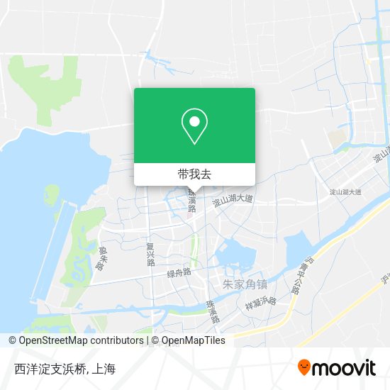 西洋淀支浜桥地图