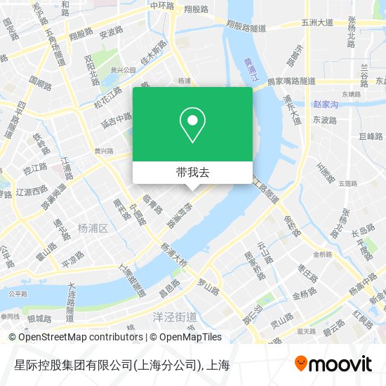 星际控股集团有限公司(上海分公司)地图