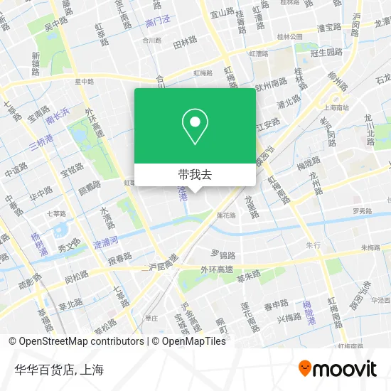 华华百货店地图