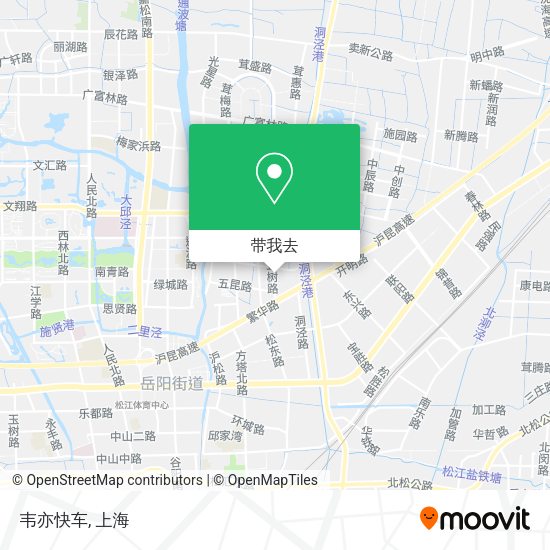 韦亦快车地图