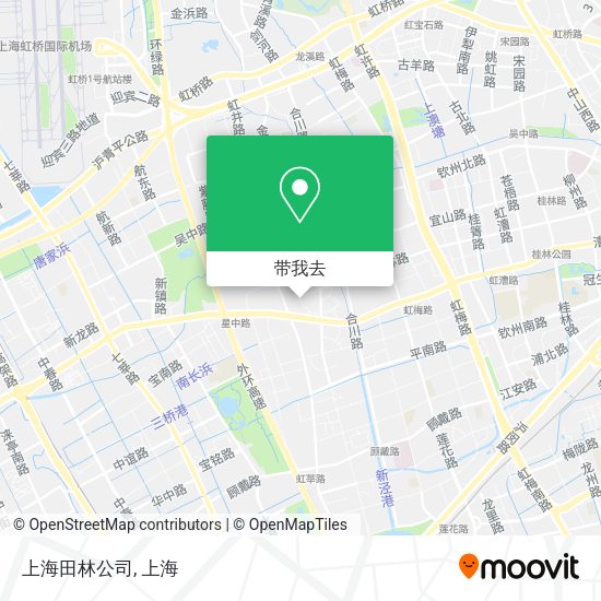 上海田林公司地图