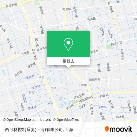 西可林控制系统(上海)有限公司地图