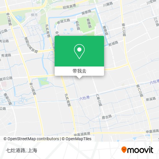 七灶港路地图