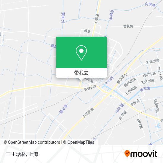 三里塘桥地图