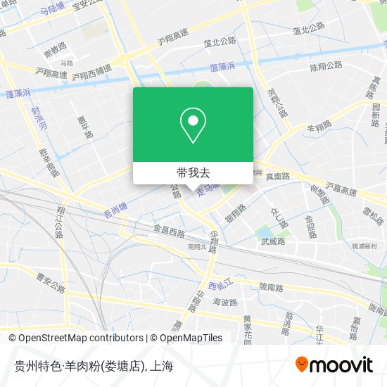贵州特色·羊肉粉(娄塘店)地图