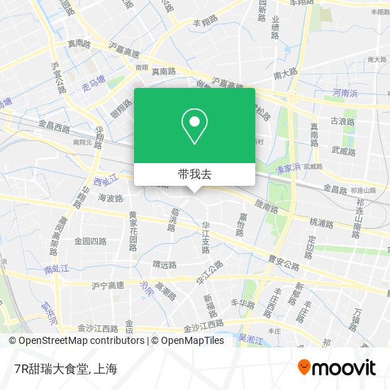 7R甜瑞大食堂地图