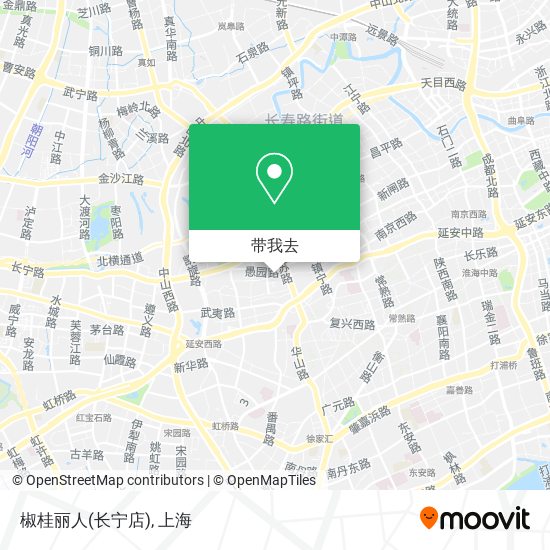 椒桂丽人(长宁店)地图