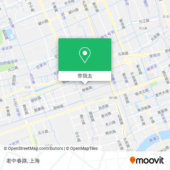 老中春路地图