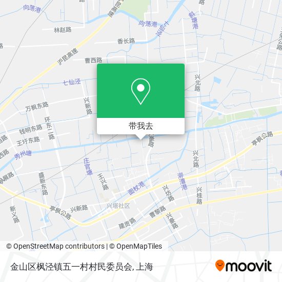 金山区枫泾镇五一村村民委员会地图