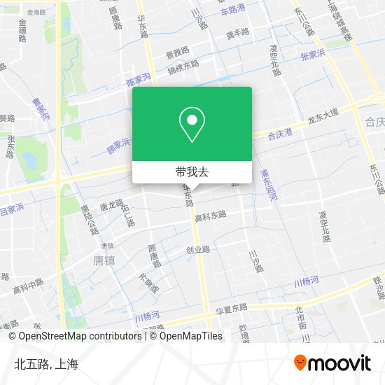 北五路地图