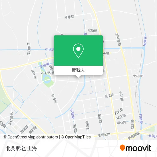 北吴家宅地图