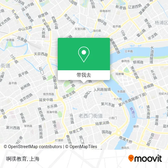 啊璞教育地图