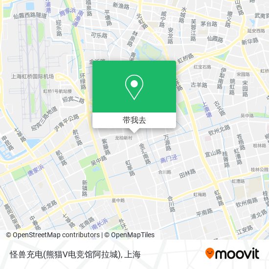 怪兽充电(熊猫V电竞馆阿拉城)地图