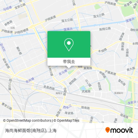 海尚海鲜面馆(南翔店)地图