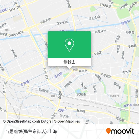 百思脆饼(民主东街店)地图