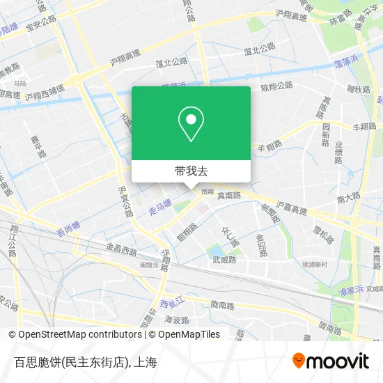 百思脆饼(民主东街店)地图
