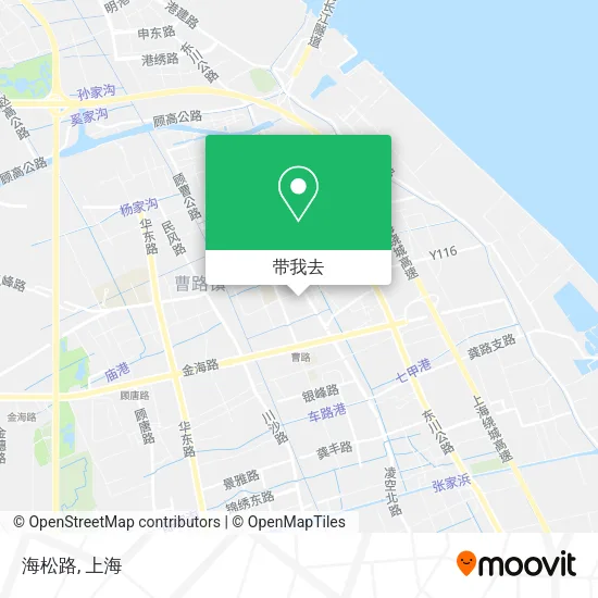 海松路地图