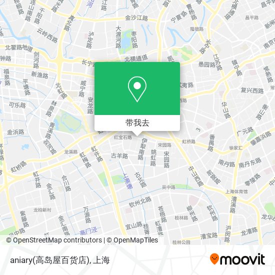 aniary(高岛屋百货店)地图