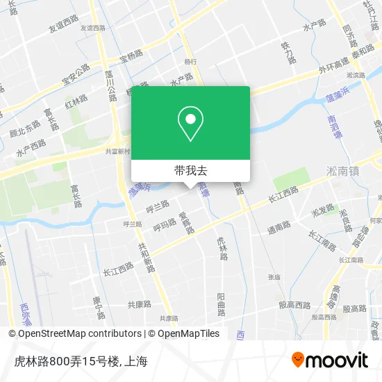 虎林路800弄15号楼地图