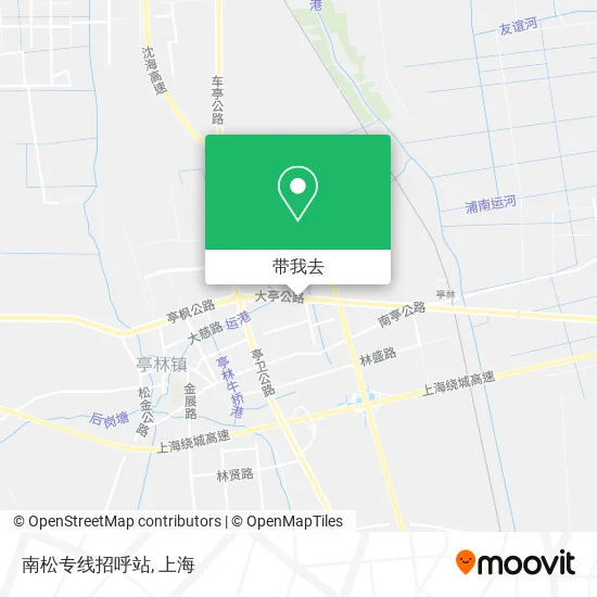南松专线招呼站地图