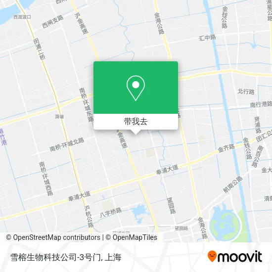 雪榕生物科技公司-3号门地图