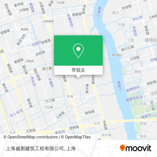 上海威彪建筑工程有限公司地图