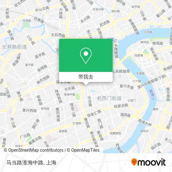 马当路淮海中路地图