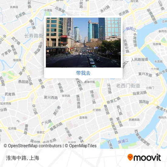 淮海中路地图