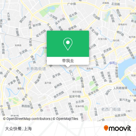 大众快餐地图