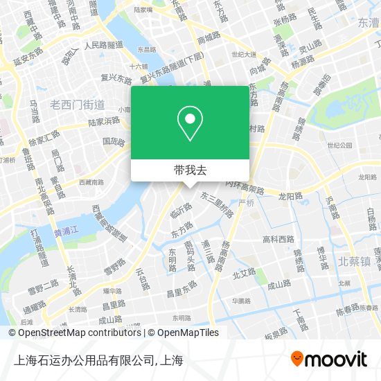上海石运办公用品有限公司地图