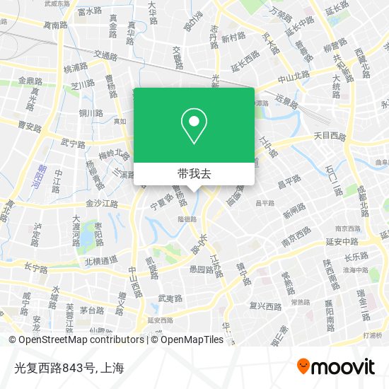 光复西路843号地图