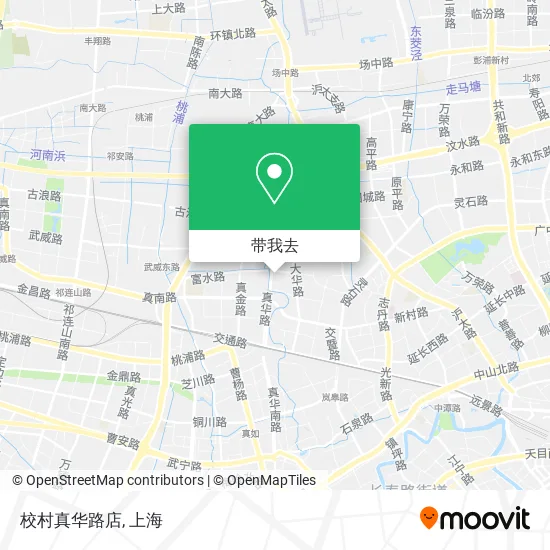 校村真华路店地图