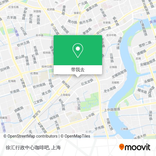 徐汇行政中心咖啡吧地图