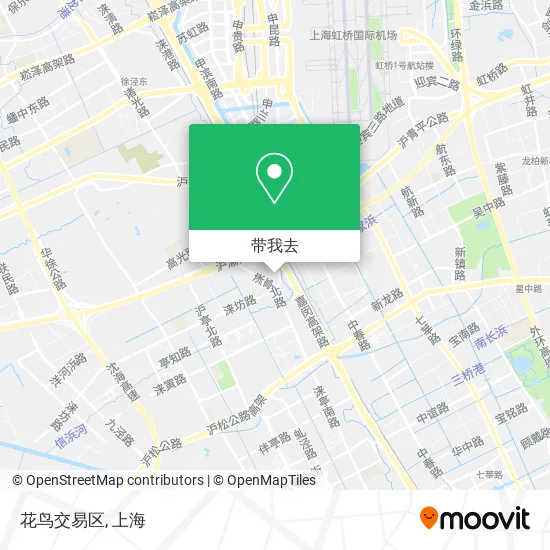 花鸟交易区地图
