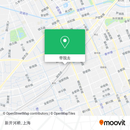 新开河桥地图